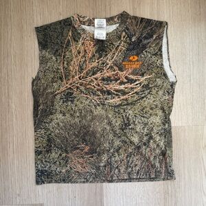 Mossy Oak Camo Fitted Tank Top